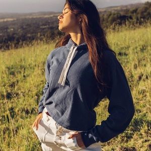 Jungmaven Sunkiss crop hoodie NWT sz L